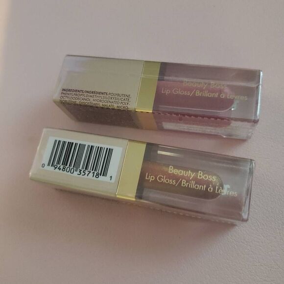 Stila Beauty Boss Elevator Pitch + Synergy Lip Gloss Sealed New Deluxe Mini Size - Picture 4 of 9